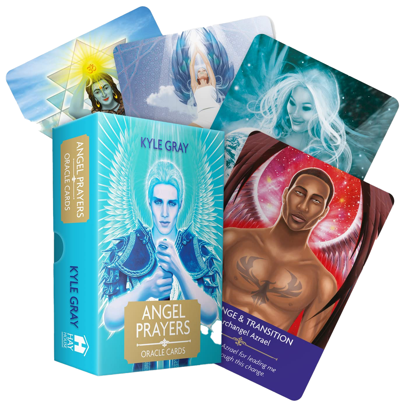 Angel Prayers Oracle Cards by Kyle Gray