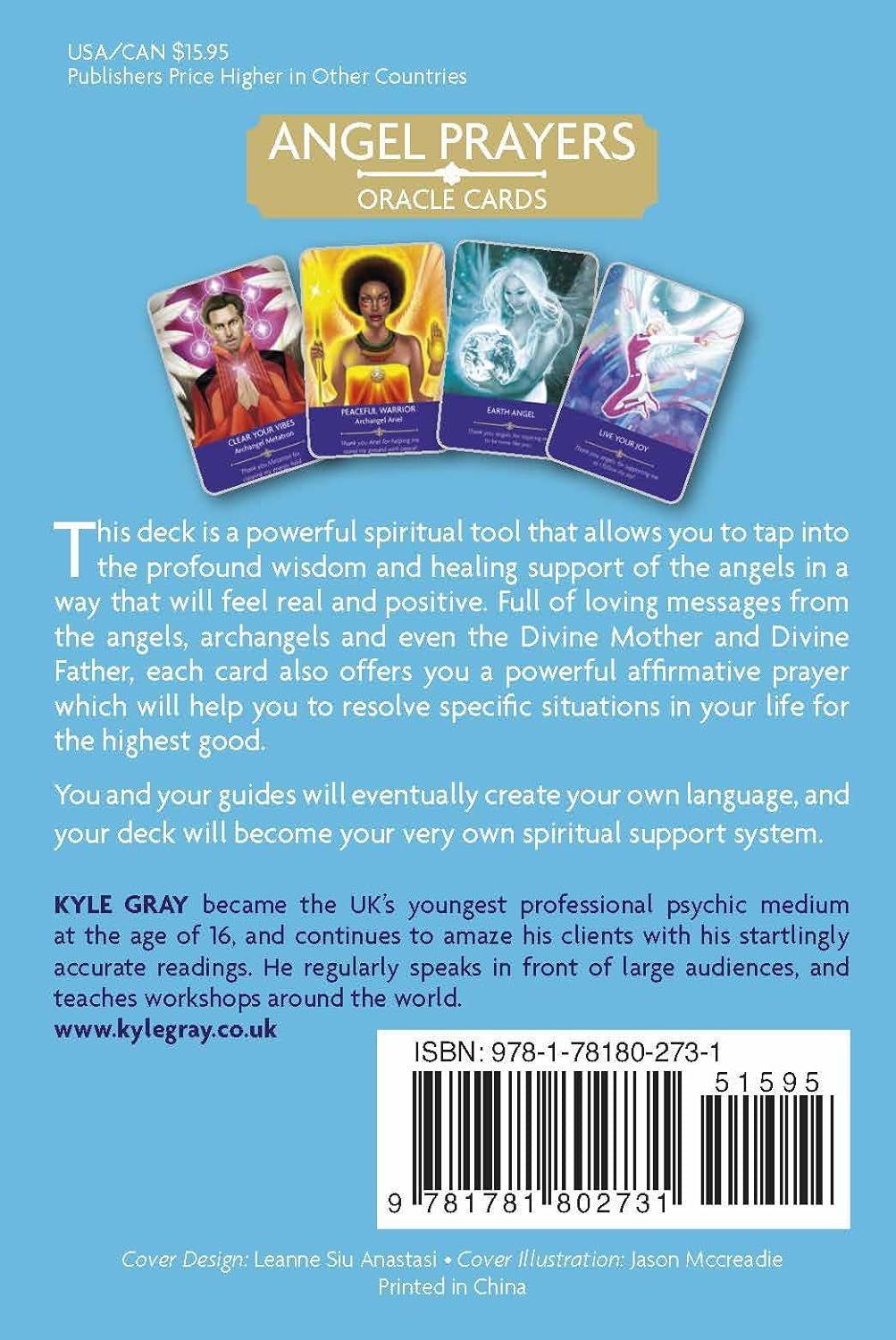 Angel Prayers Oracle Cards by Kyle Gray