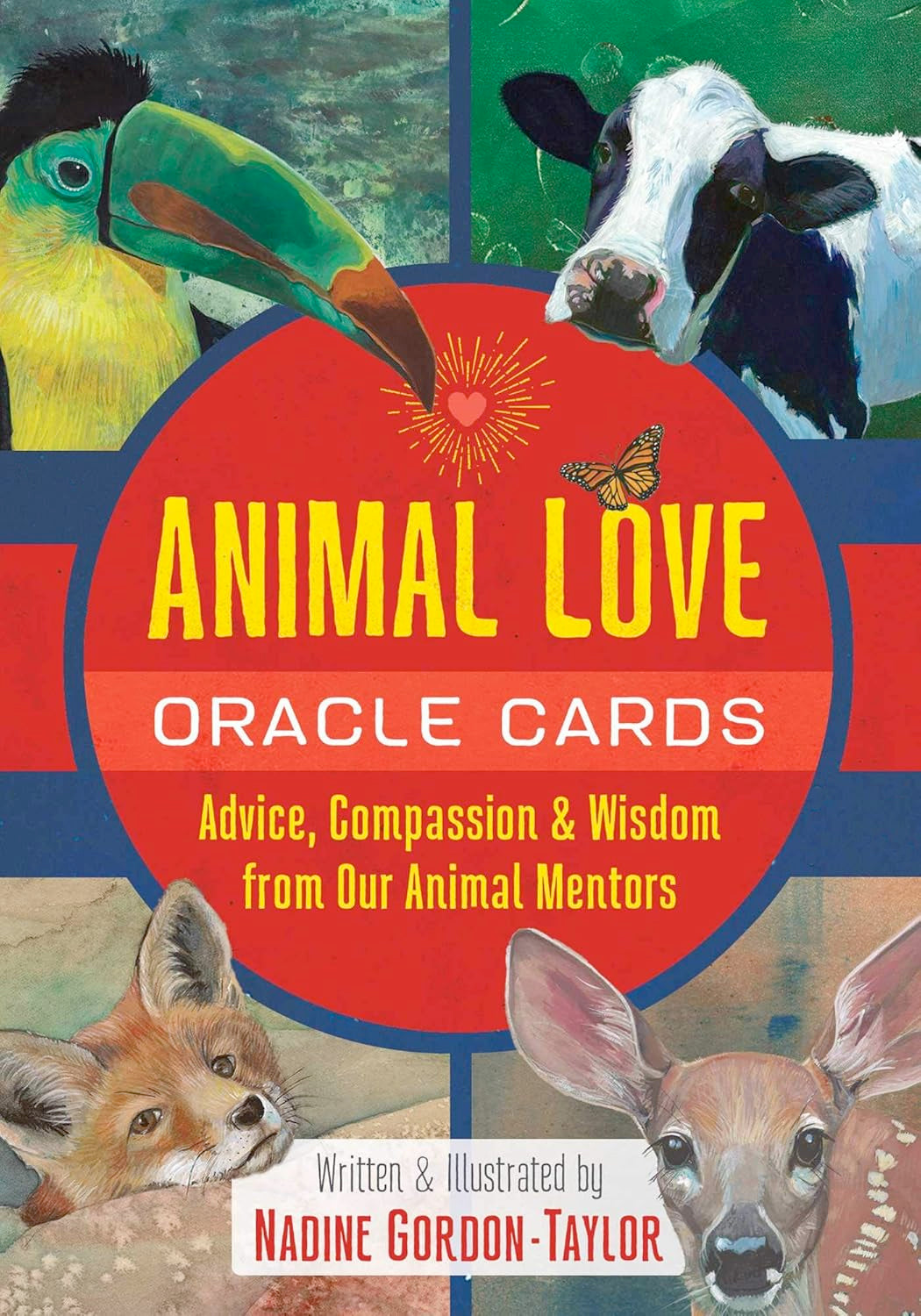 Animal Love Oracle Cards: Advice, Compassion, and Wisdom from Our Animal Mentors Cards  by Nadine Gordon-Taylor