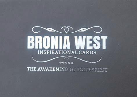 The Awakening of Your Spirit Inspirational Cards by Bronia West (36 large cards and 50-page instruction book cased in a presentation box)