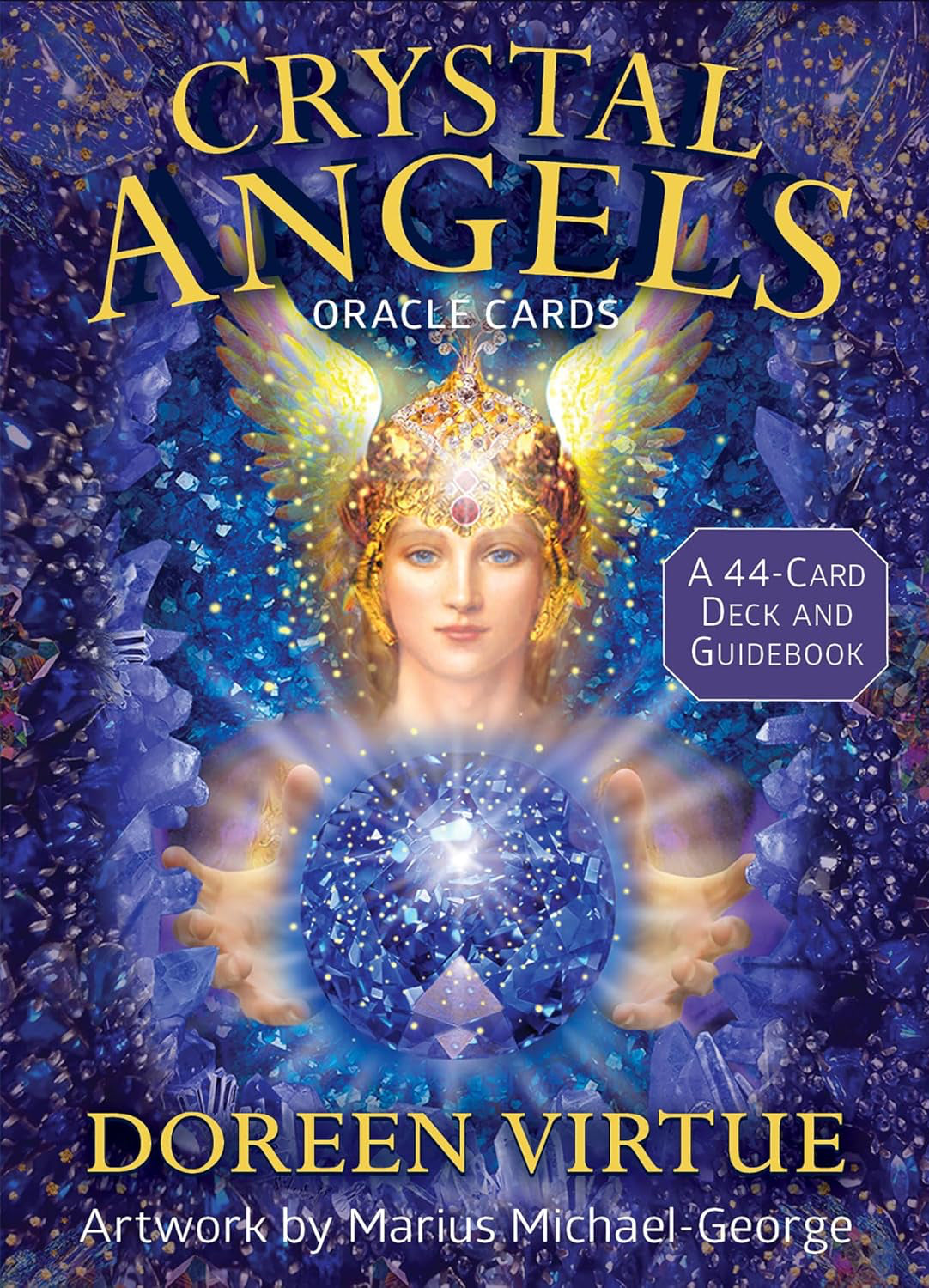 Crystal Angels Oracle Cards: A 44-Card Deck and Guidebook By Doreen Virtue