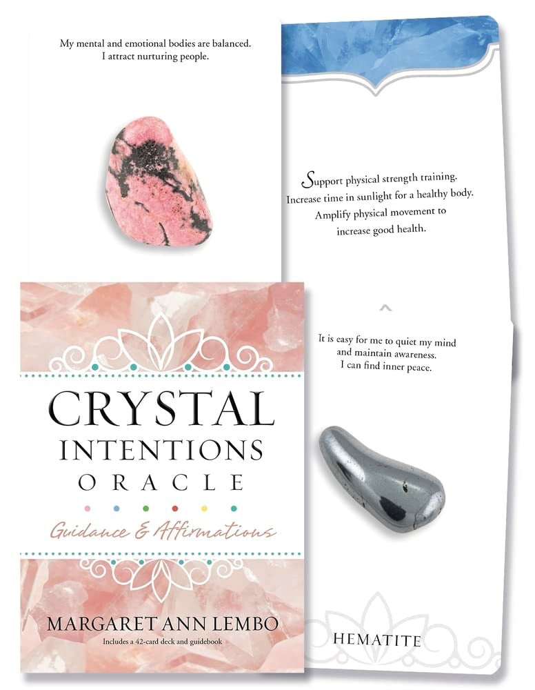 Crystal Intentions Oracle: Guidance and Affirmations: Guidance & Affirmations by Margaret Ann Lembo