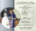 RARE HISTORIC SPIRITUALIST RECORDINGS CD – Rev. Edith Sandy Wendling “Messages from the Bible” at the John Carlson Spiritual Church in 1961, Audio CD