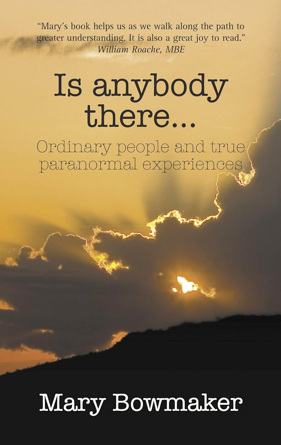 Is Anybody There...: Ordinary People and True Paranormal Experiences (Paperback, Illustrated)  by Mary Bowmaker £2 OFF RRP