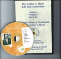 RARE HISTORIC SPIRITUALIST RECORDINGS CD – Rev. Arthur A. Myers on “Religion” at the Lily Dale Assembly Auditorium in 1965, Audio CD
