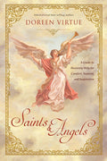 RARE NEW COPY WITH HARDCOVER: Saints & Angels: A Guide to Heavenly Help for Comfort, Support, and Inspiration (Hardcover) by Doreen Virtue