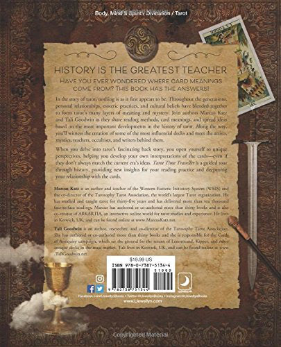 EXTREMELY RARE BRAND NEW COPY Tarot Time Traveller: Enhance Your Modern Readings with the Wisdom of the Past (LARGE Paperback, 362 pages) by Marcus Katz and Tali Goodwin