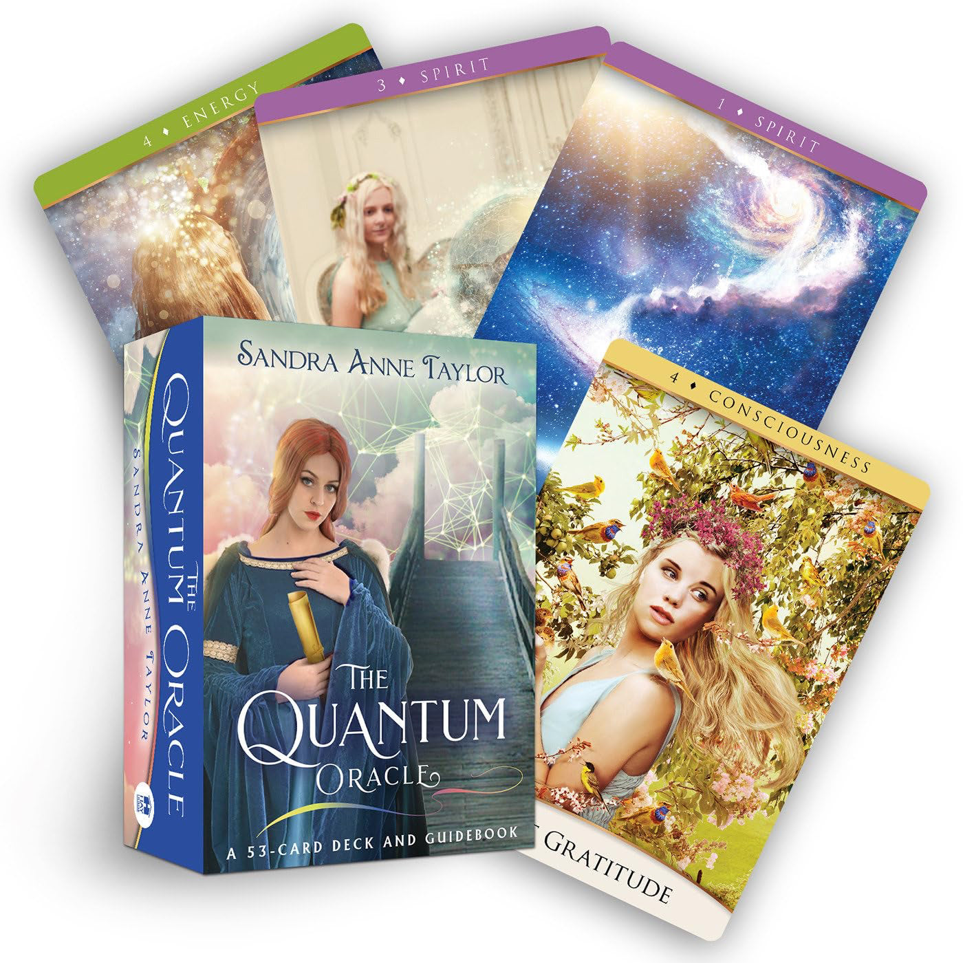 The Quantum Oracle: A 53-Card Deck and Guidebook by Sandra Anne Taylor - £3 OFF
