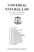 VERY RARE – Universal Natural Law (12-page A5 Booklet, 2007) by The Rev. Brenda J. Wittich